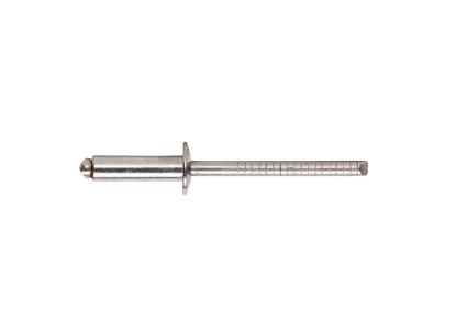 Mynd af A2 Hnoð 4,0x12mm (6,5-8,5)