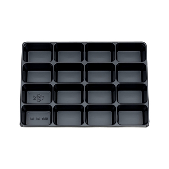 Mynd af 16 hólfa plast f. 4.4.1 skipulagstösku