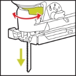 Mynd af M-Cube 18V stingsög án rafhl.