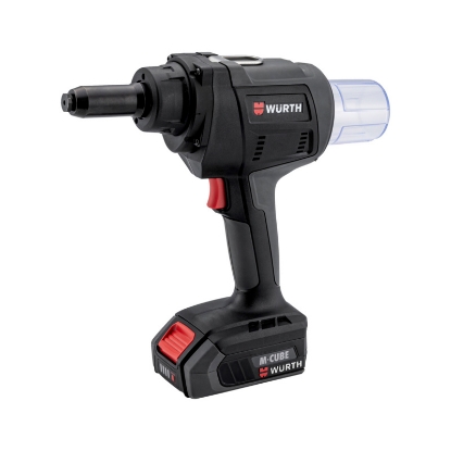 Mynd af M-CUBE®  rafhlöðu hnoðtöng 2x2Ah