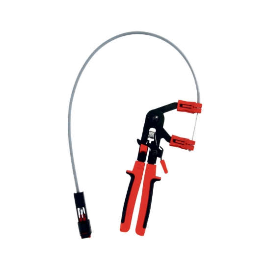 Mynd af Losunartöng með barka fyrir hosuklemmur