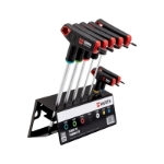 Mynd af Torx sett á standi - T-handföng - TX10-45  7 stk.