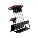 Mynd af Torx sett á standi - T-handföng - TX10-45  7 stk.