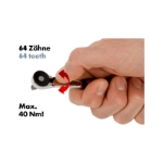 Mynd af ¼' Bitaskrall 100mm