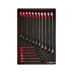 Mynd af Fastlyklar 6-22mm í skáp 4.4.1 -17stk