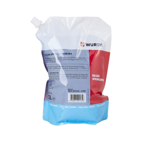 Mynd af Frostvari og rúðuhreinsir - blandaður poki -21°C - 3L