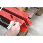 Mynd af Merkitúss hvítur með oddi