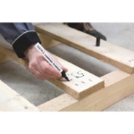 Mynd af Merkitúss hvítur með oddi