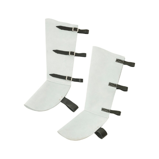 Mynd af Suðu legghlífar úr leðri