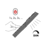 Mynd af LED hleðsluljós Ergopower slim+ 450/150 lumen