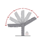 Mynd af LED hleðsluljós Ergopower slim+ 450/150 lumen