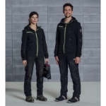 Mynd af Stretch Evolution vinnubuxur gráar - 4 way stretch