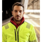 Mynd af Neon mjúkskelsjakki