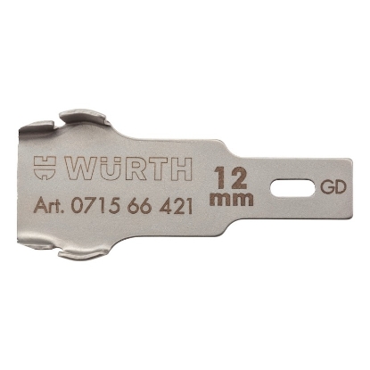 Mynd af Sköfublað með vængjum 12mm