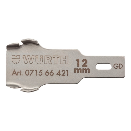 Mynd af Sköfublað með vængjum 12mm