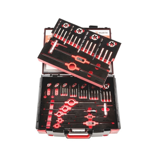 Mynd af Snittsett tappar+bakkar M3-M20 SYSKO 8.4.2