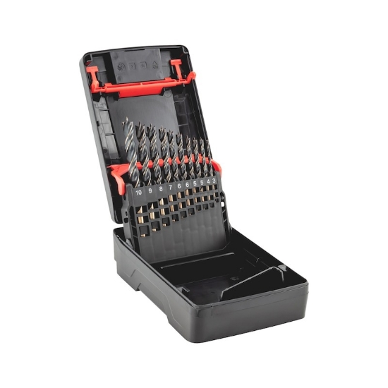 Mynd af Tréborasett 10stk. 3-10mm