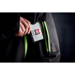 Mynd af Performance vetrarjakki - Svartur/Rauður