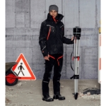 Mynd af Performance vetrarjakki - Svartur/Rauður