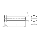 Mynd af Bolti 8.8 uppsn. 10x40