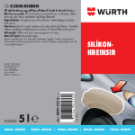 Mynd af Silíkonhreinsir 5L