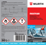 Mynd af Frostvari og rúðuhreinsir 30L
