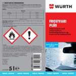 Mynd af Frostvari og rúðuhreinsir 5L