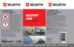 Mynd af Quattro lakk Grátt R7016 400ml