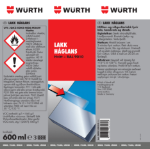 Mynd af Lakk hvítt glans  600ml