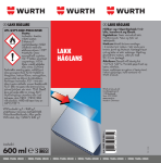 Mynd af Lakk svart glans  600ml