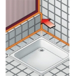 Mynd af Baðherbergis sýru silíkon hvítt 310ml