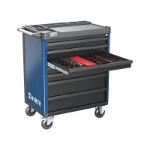 Mynd af Verkfæravagn 7 skúffu Basic 8.8 blár RAL5010