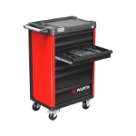 Mynd af Verkfæravagn 7 skúffu Basic 8.4 rauður RAL3020