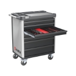 Mynd af Verkfæravagn 7 skúffu Basic 8.8 ljósgrár RAL7047