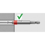 Mynd af Skrúfbitahaldari grannur 350mm langur