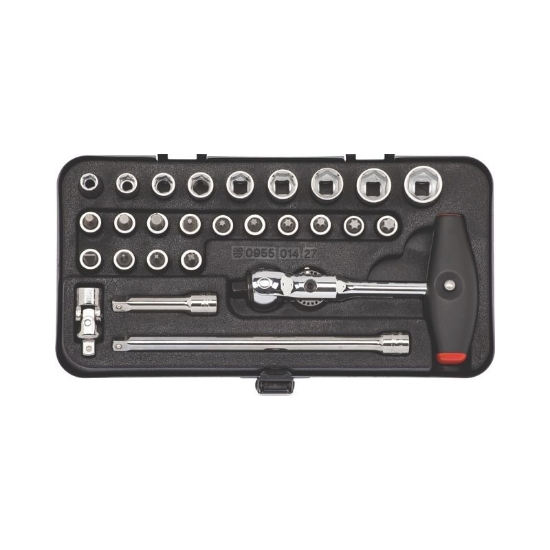 Mynd af 1/4 toppa- og bitasett 27hlutir