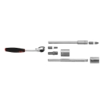 Mynd af 1/4' Topplyklasett 23 hlutir