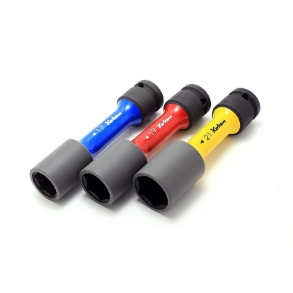 Mynd af ½ Felgutoppasett 17-19-21mm