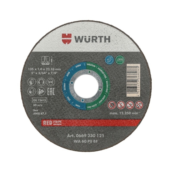 Mynd af Red Line skurðarskífur fyrir ryðfrítt