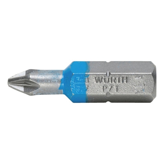 Mynd af Skrúfbiti 1/4' 25mm Pz1 blár