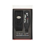 Mynd af Dúkahnífur m.1/4' bitahaldara & skrúfbitar SETT