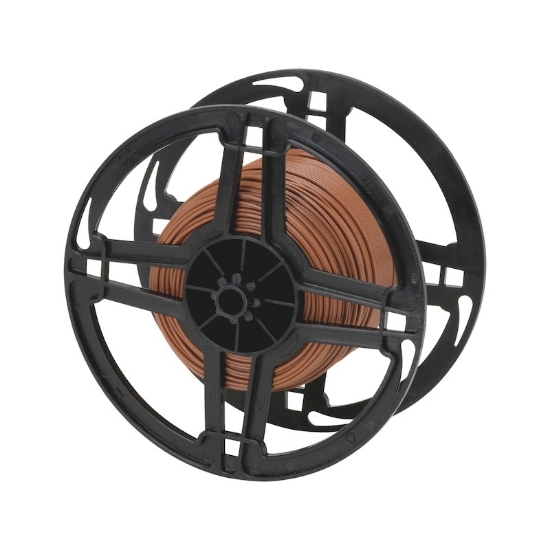 Mynd af Rafmagnsvír 0,75 brúnn 100m