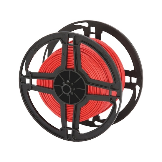 Mynd af Rafmagnsvír 1,5 rauður 100mtr