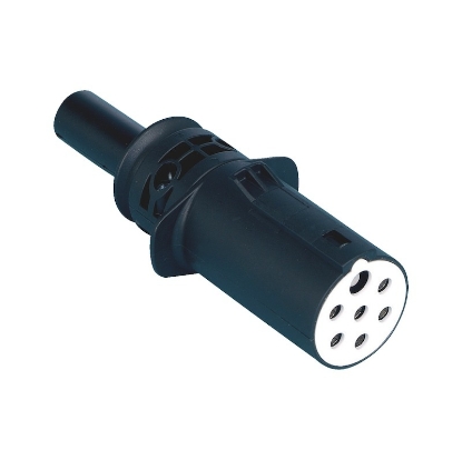 Mynd af Vagntengi 7 póla á kerru plast 24V