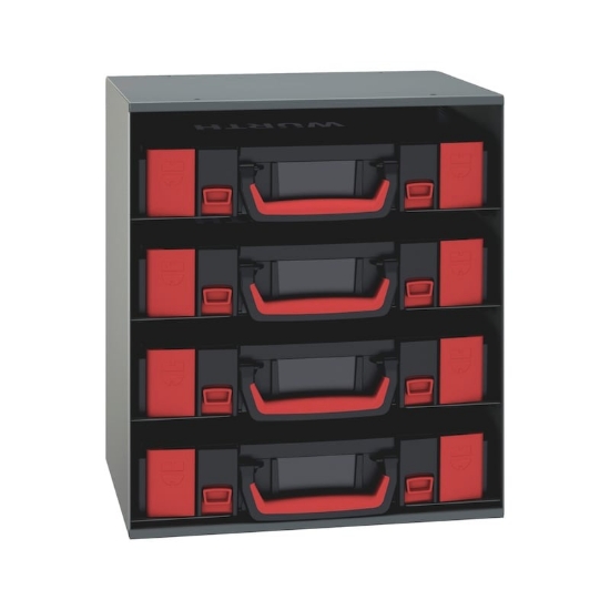 Mynd af ORSY ® Mobil  Skápur fyrir 4stk 4.4.1 töskur