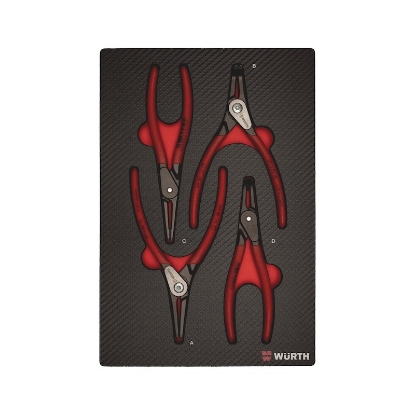 Mynd af Splitttangasett í skáp 4.4.1 19-60mm 4stk