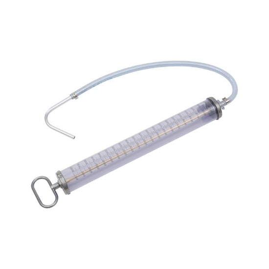 Mynd af Suga og dæla fyrir olíur ofl.  PVC