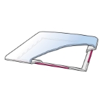 Mynd af Butyl Kíttisborði svartur 7x8mm  25,2m.á rúllu