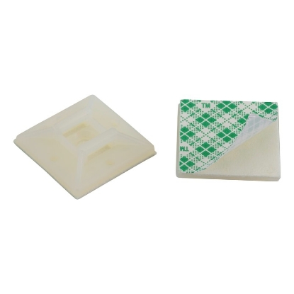 Mynd af Plastklemma 6,5mm (lím platti)