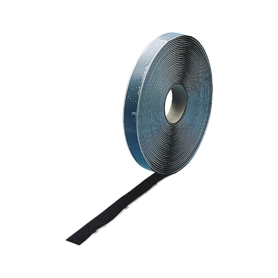 Mynd af Franskur rennilás, lykkja svart 10m